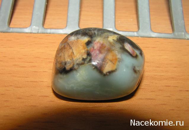 Энергия камней № 104 Голубой опал  (окатанный камень) фото, обсуждение