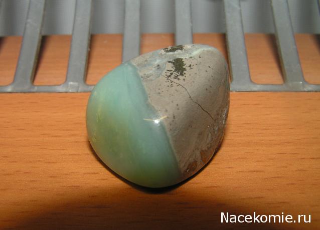 Энергия камней № 104 Голубой опал  (окатанный камень) фото, обсуждение