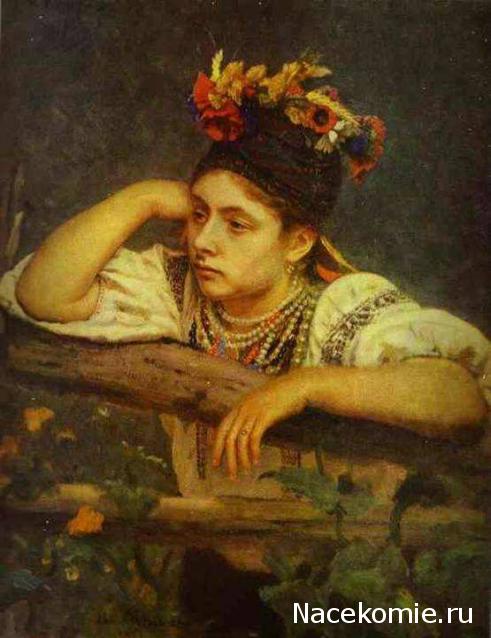 Народный костюм в живописи и графике