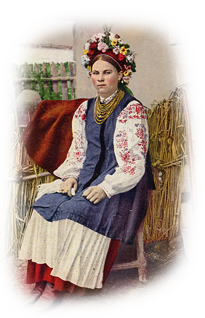 Народный костюм в живописи и графике