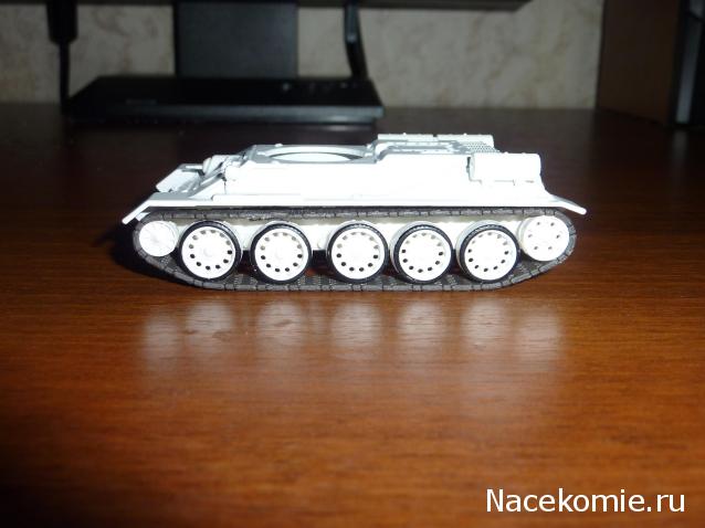 Русские танки №63 - Т-34-85 зимний камуфляж