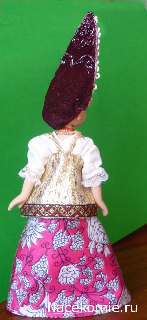 Куклы в народных костюмах №30 Кукла в летнем костюме Ярославской губернии