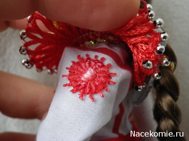 Куклы в народных костюмах №27 Кукла в чувашском девичьем костюме