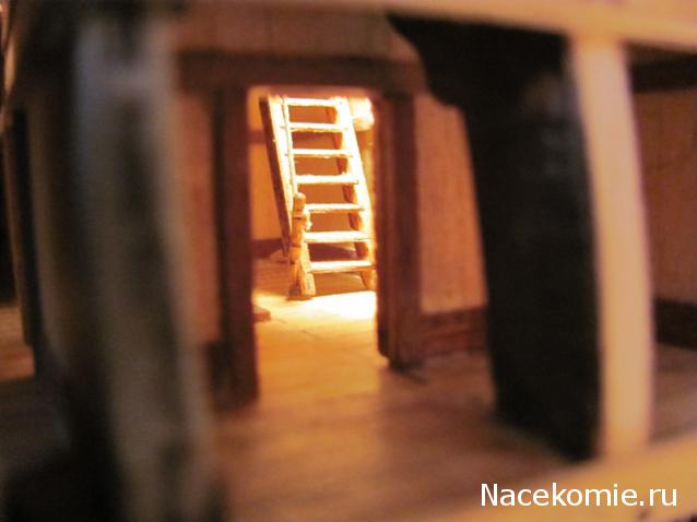 Парусник Баунти - Сборка корпуса