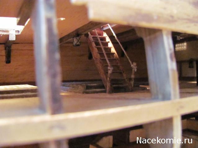 Парусник Баунти - Сборка корпуса