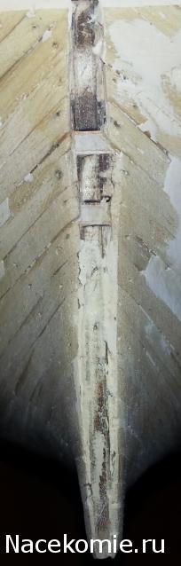 Парусник Баунти - Сборка корпуса