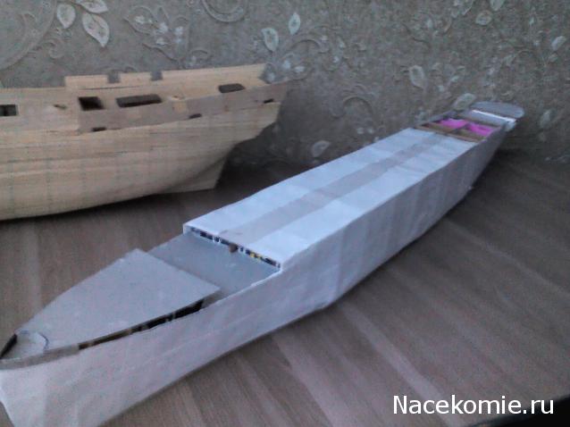 Как из картона сделать титаник из 505