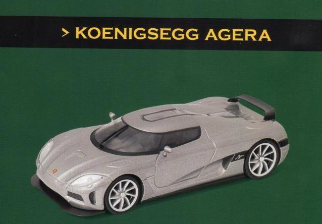 Суперкары №54 Koenigsegg Agera