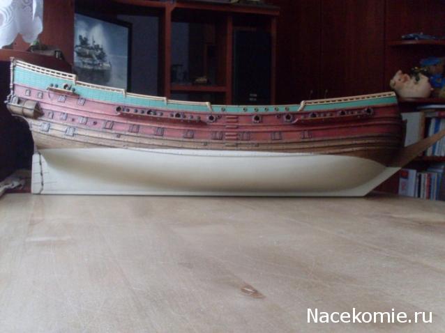 Собери Чёрную Жемчужину. Сборка: Покраска