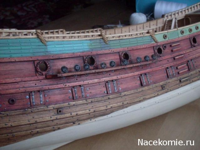 Собери Чёрную Жемчужину. Сборка: Покраска