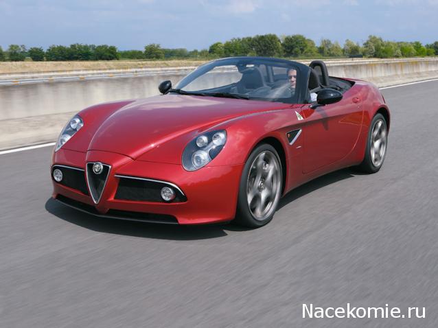 Суперкары №53 Alfa Romeo 8C Spider