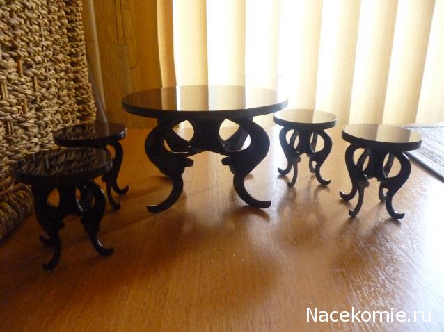 Мебель и аксессуары для кукольного дома НЕ ИЗ ЖУРНАЛА