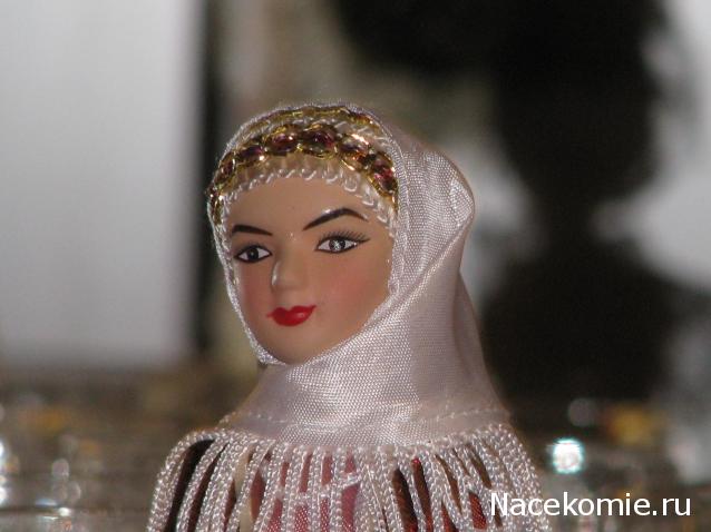 Куклы в народных костюмах №3 Кукла в карачаевском праздничном костюме
