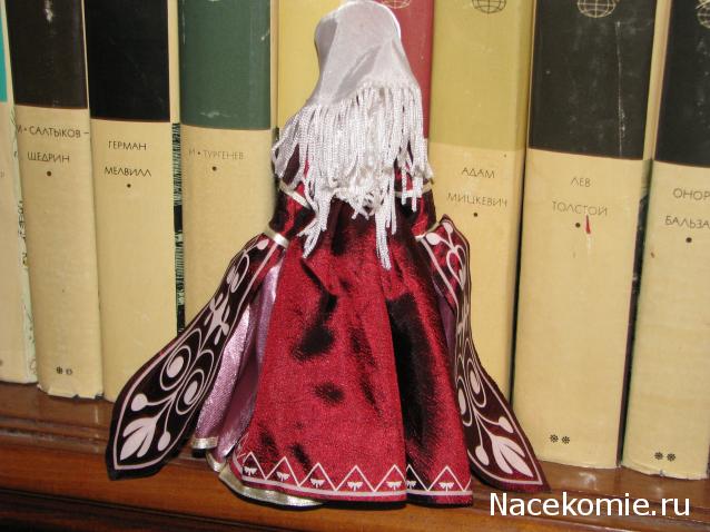 Куклы в народных костюмах №3 Кукла в карачаевском праздничном костюме