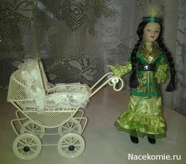 Куклы в народных костюмах №28 Кукла в казахском праздничном костюме