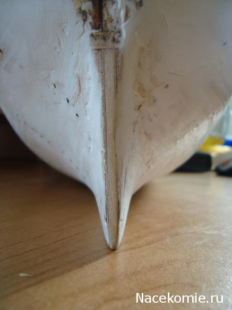 Парусник Баунти - Сборка корпуса