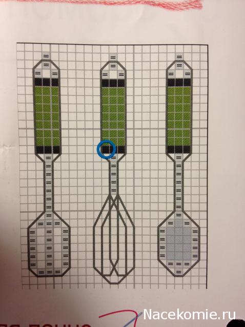 Вышивка крестом №9: Кухонные лопатки и венчик