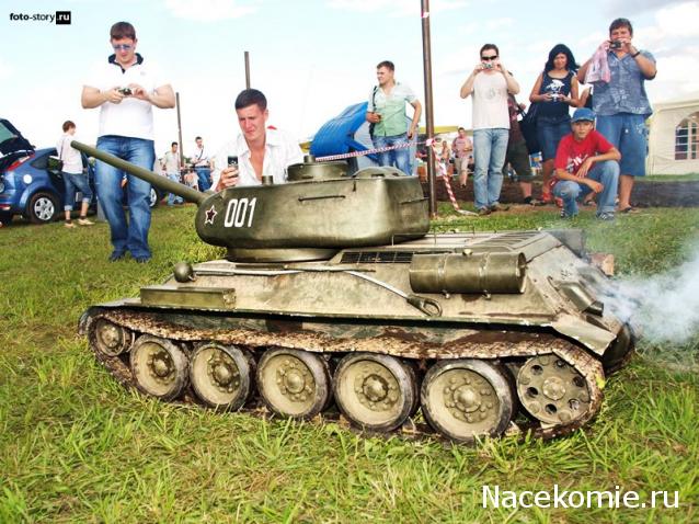 Русские танки №63 - Т-34-85 зимний камуфляж
