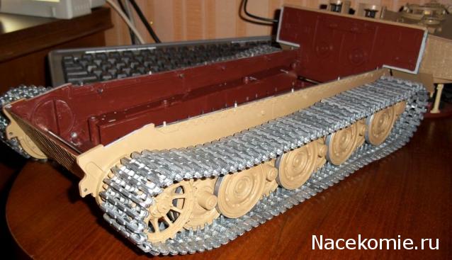 Соберите Танк Тигр - Сборка Корпуса