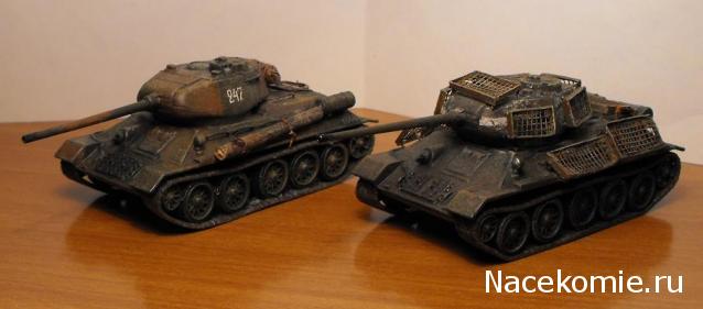 Танки Мира №1 Т-34-85 и PzKpfw IV