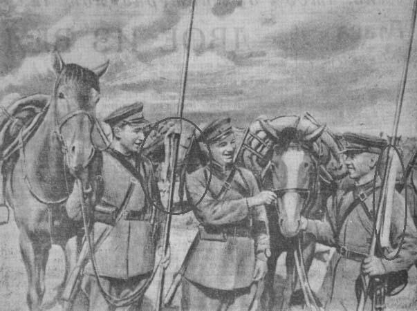 Солдаты ВОВ №6 - Отделенный командир Донских казачьих частей в парадной форме, 1941 г.