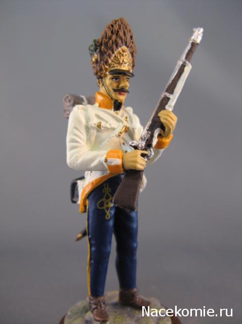 Наполеоновские войны №41 Капрал гренадеров 2-го (венгерского) полка линейной пехоты барона фон Хиллера,1815г.
