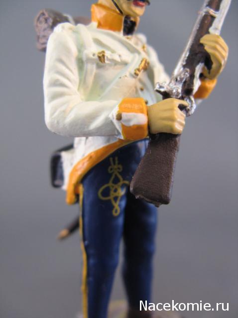 Наполеоновские войны №41 Капрал гренадеров 2-го (венгерского) полка линейной пехоты барона фон Хиллера,1815г.