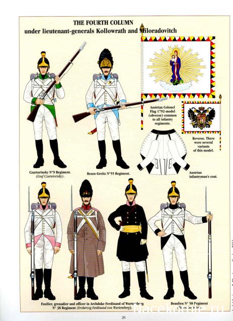 Наполеоновские войны №41 Капрал гренадеров 2-го (венгерского) полка линейной пехоты барона фон Хиллера,1815г.