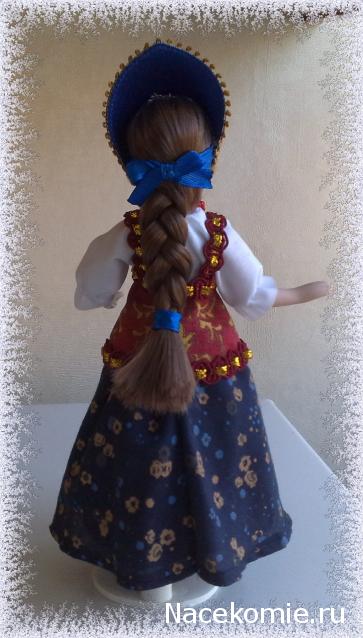 Куклы в народных костюмах №30 Кукла в летнем костюме Ярославской губернии
