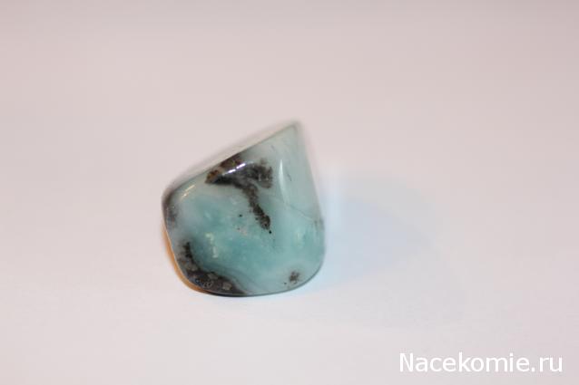 Энергия камней № 104 Голубой опал  (окатанный камень) фото, обсуждение