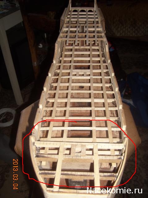 Собери Чёрную Жемчужину. Сборка корпуса.