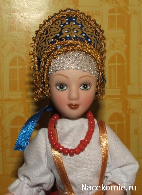 Куклы в народных костюмах №30 Кукла в летнем костюме Ярославской губернии