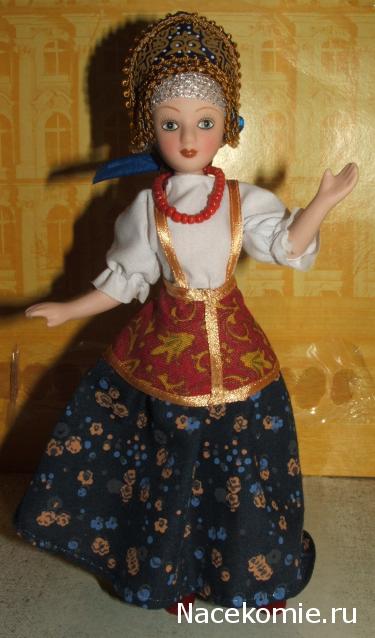 Куклы в народных костюмах №30 Кукла в летнем костюме Ярославской губернии