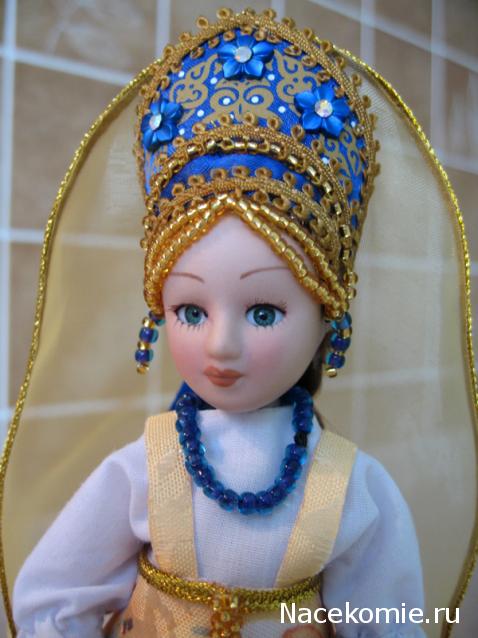 Куклы в народных костюмах №30 Кукла в летнем костюме Ярославской губернии