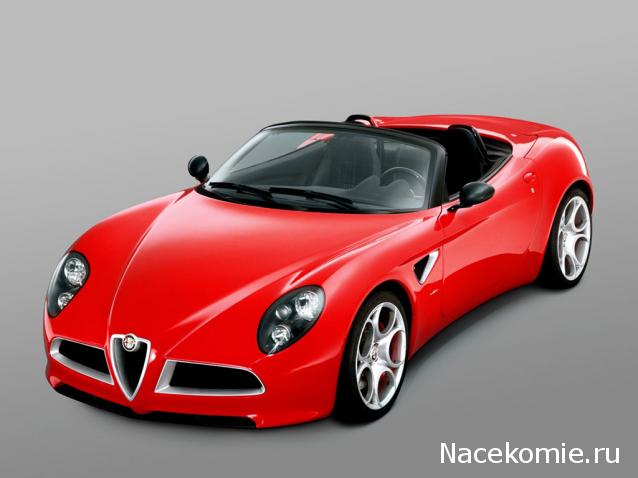 Суперкары №53 Alfa Romeo 8C Spider