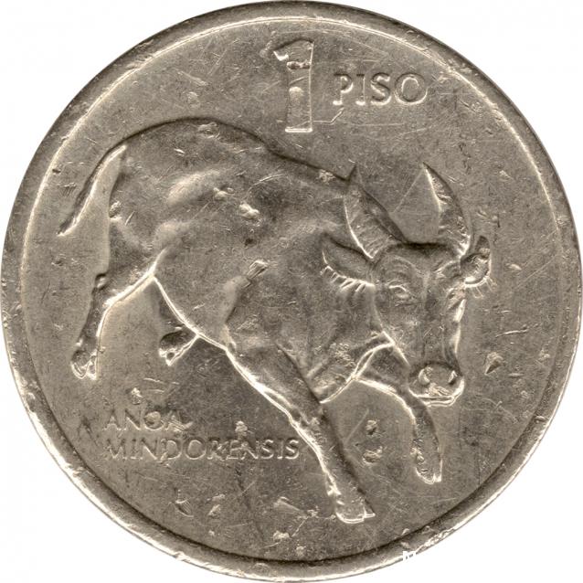 Монеты и банкноты №53  1/2 пенни (Великобритания), 50 сентимо (Филиппины)