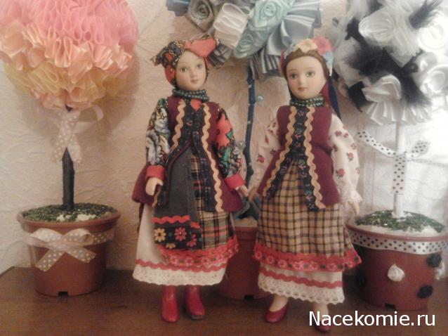 Куклы в народных костюмах №4 Кукла в летнем костюме Киевской губернии