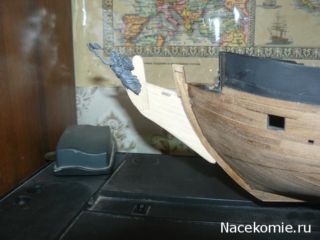 Собери Чёрную Жемчужину. Сборка корпуса.