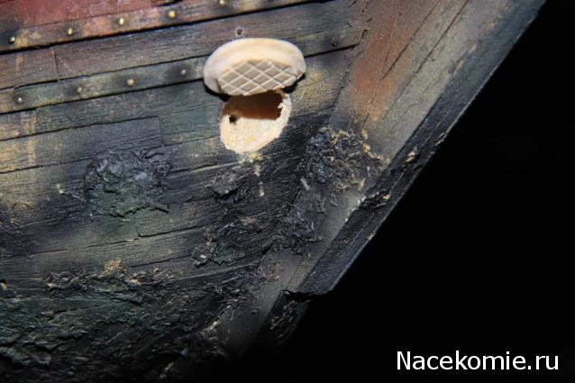 Собери Чёрную Жемчужину. Сборка: Покраска