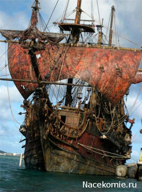 Собери Чёрную Жемчужину. Сборка: Покраска