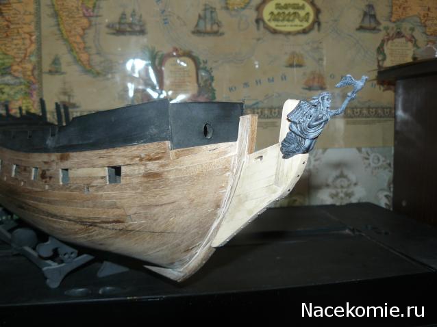 Собери Чёрную Жемчужину. Сборка корпуса.