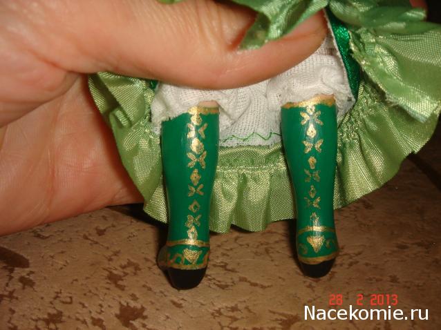 Куклы в народных костюмах №28 Кукла в казахском праздничном костюме