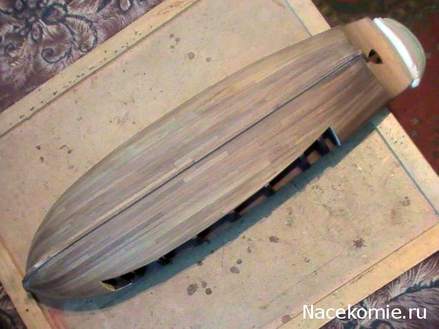 Собери Чёрную Жемчужину. Сборка: обшивка корпуса