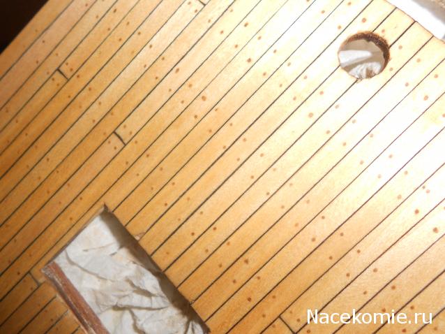 Парусник Баунти - Сборка корпуса