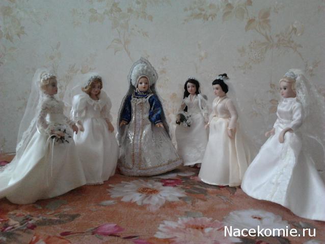 Куклы в народных костюмах №6 Кукла в свадебном костюме Псковской губернии