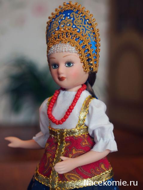 Куклы в народных костюмах №30 Кукла в летнем костюме Ярославской губернии