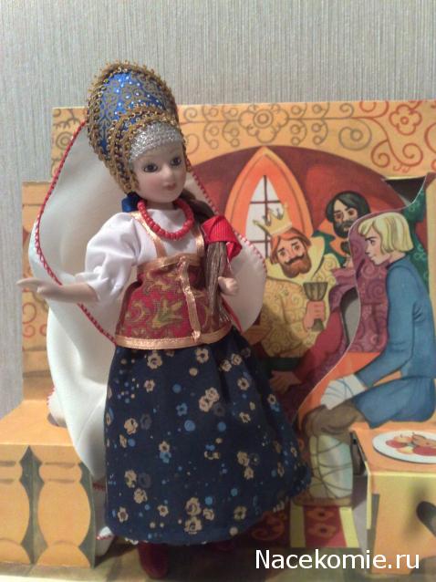 Куклы в народных костюмах №30 Кукла в летнем костюме Ярославской губернии