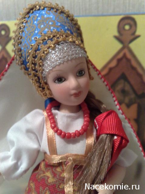 Куклы в народных костюмах №30 Кукла в летнем костюме Ярославской губернии