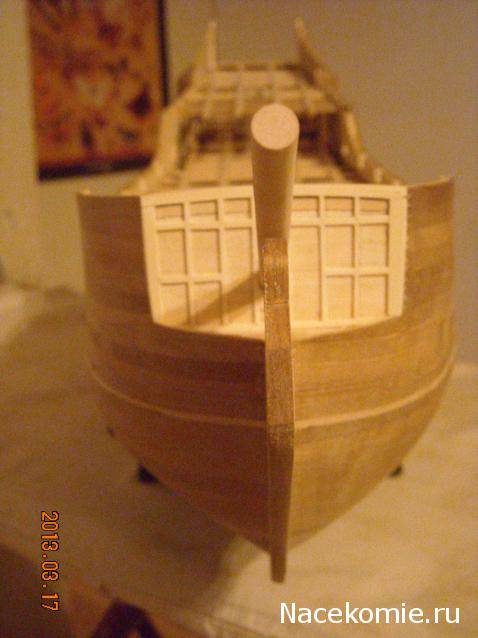 Собери Чёрную Жемчужину. Сборка корпуса.