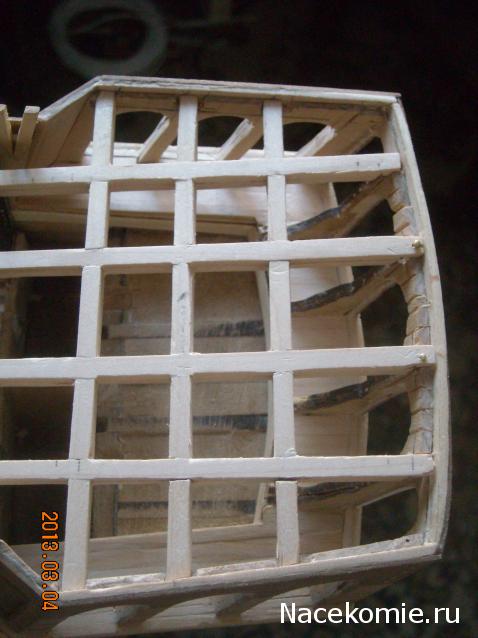 Собери Чёрную Жемчужину. Сборка корпуса.